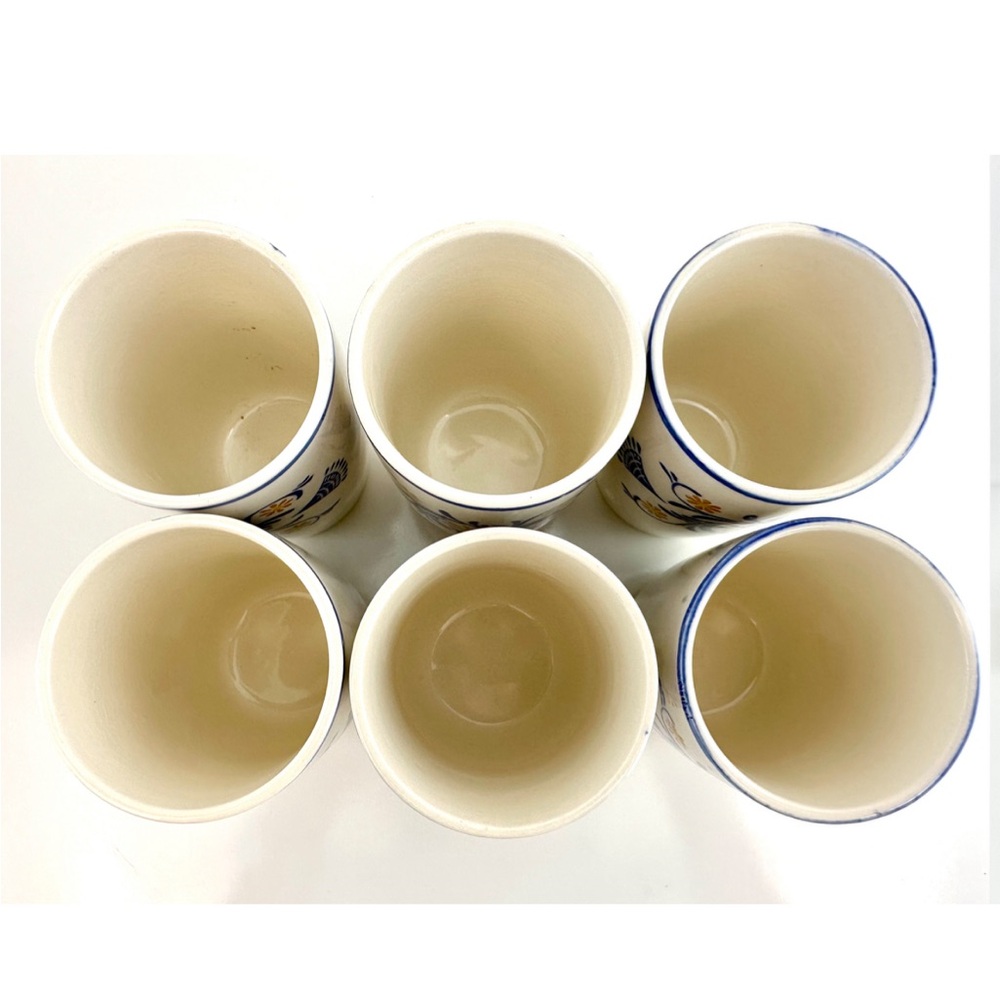Vintage 1960s Vintage Royal Sealy Japan Blue + White - Picture 7 of 8